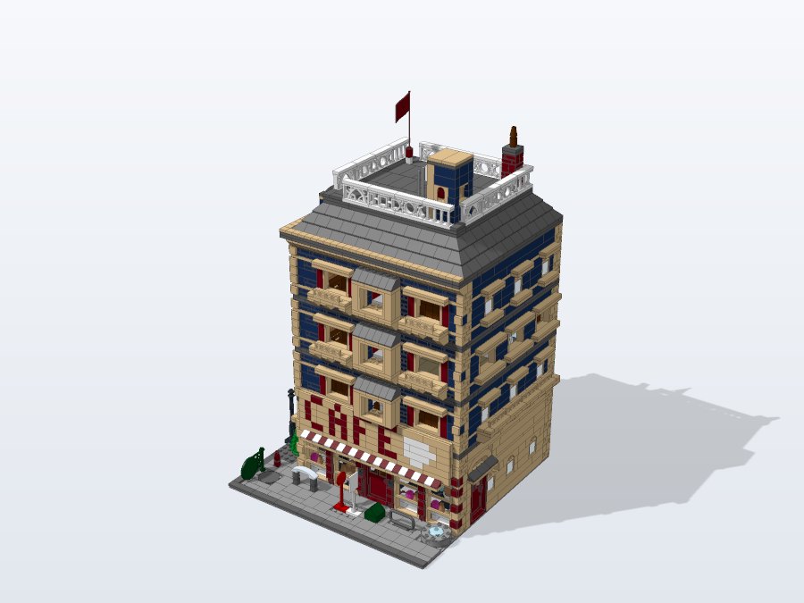 Boutique Corner Hotel from the back right