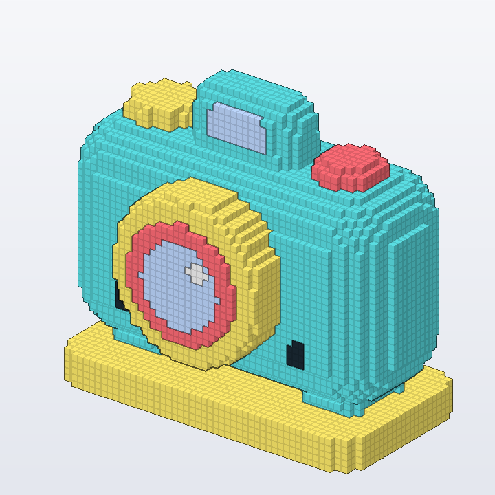 Cheerful Toy Camera brick model
