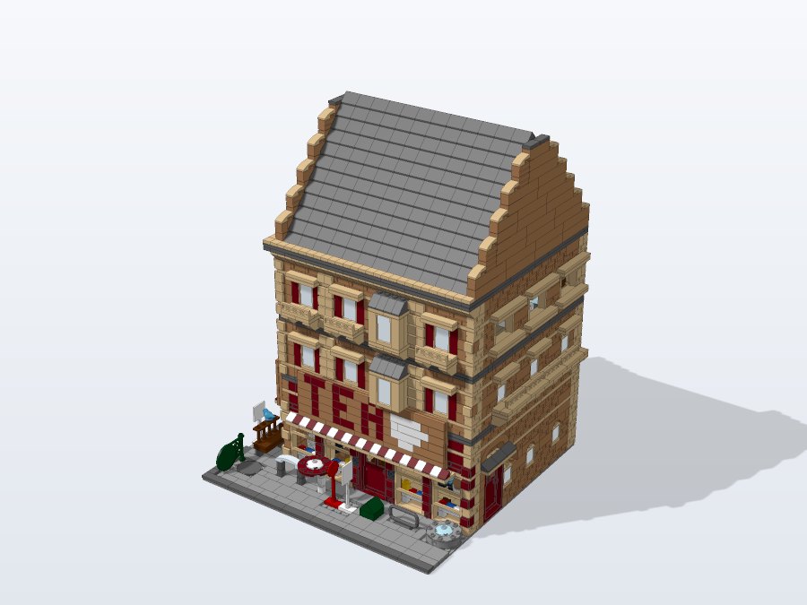 Corner Patisserie and Tea Room from the back right