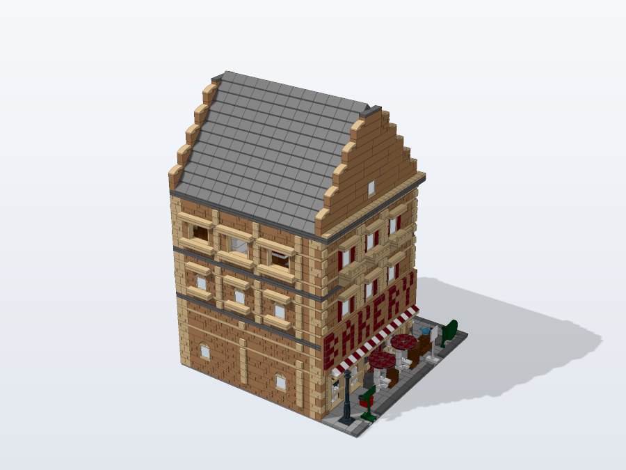 Corner Patisserie and Tea Room from the front left