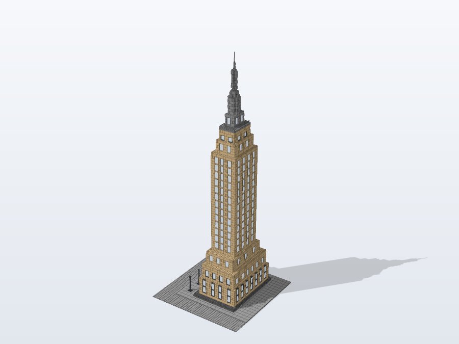 Empire State Building from the back right