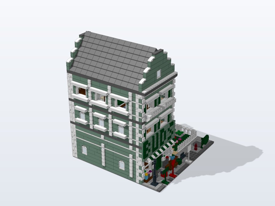 Flower Shop Townhouse from the front left
