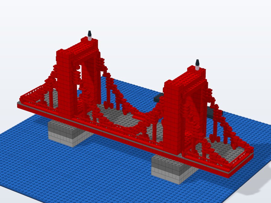 Golden Gate Bridge — San Francisco Bay from the back left