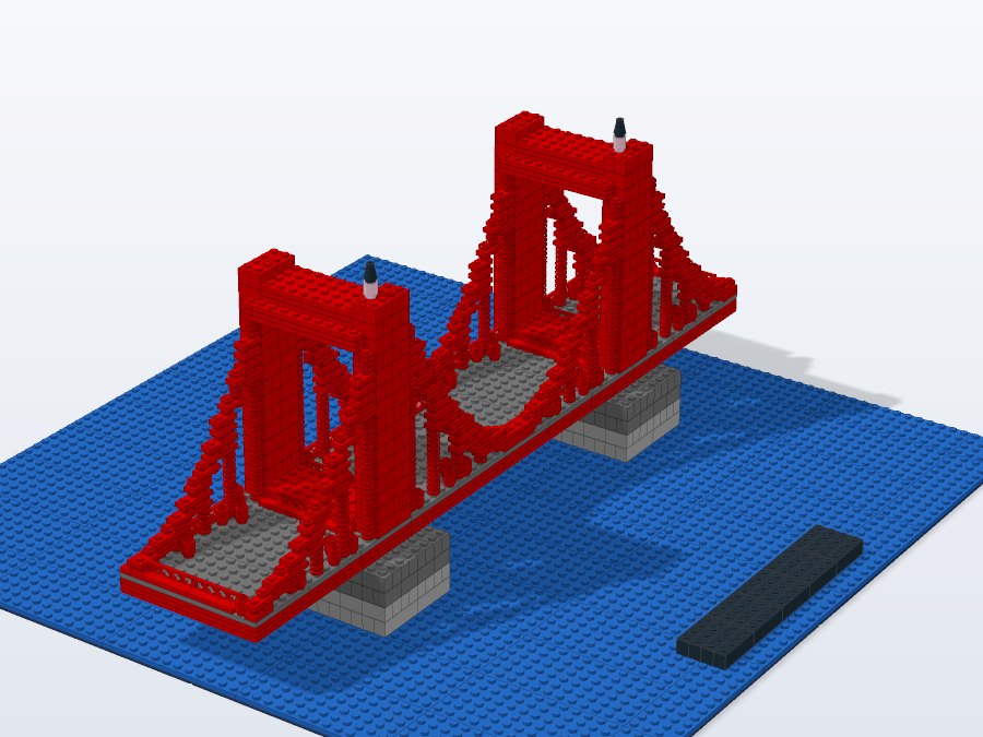 Golden Gate Bridge — San Francisco Bay from the front left