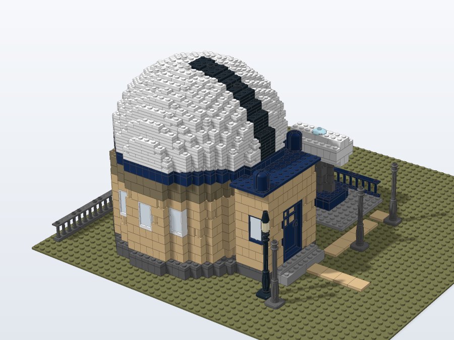 Hilltop Star Observatory from the front left