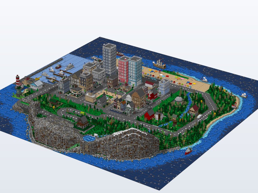 Island City from the back left