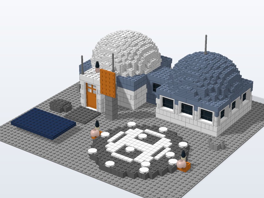 Lunar Horizon Base from the front right