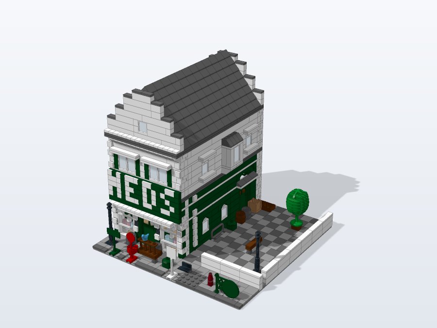Old-Town Pharmacy & Doctor from the front right