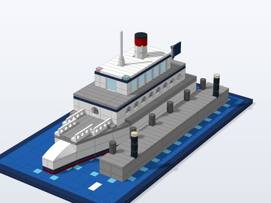 Passenger Ferry from the back right