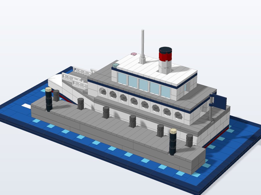 Passenger Ferry from the back left