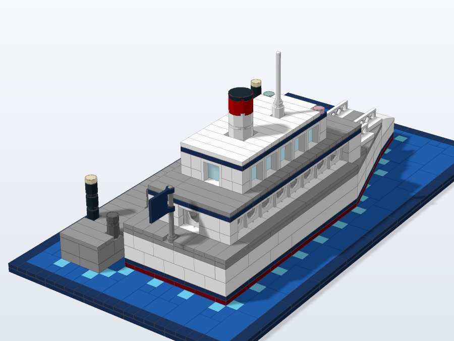 Passenger Ferry from the front left