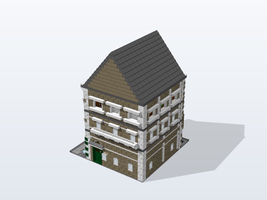 Pet Shop & Vet Corner Apartments from the back left