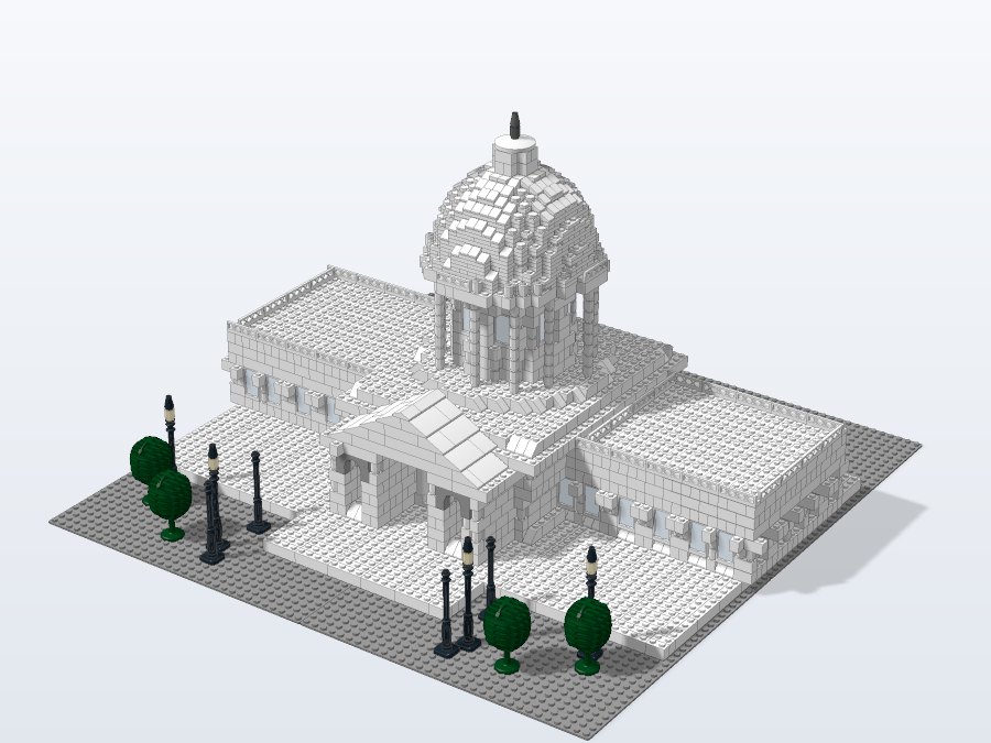 United States Capitol from the front right